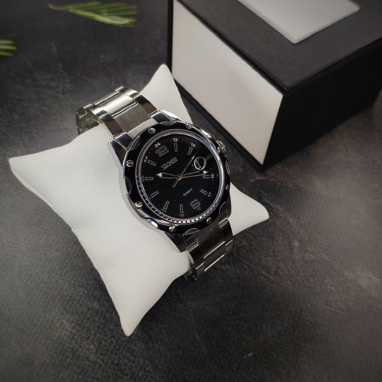 Часы наручные мужские Skmei кварцевые наручные Black (0992) - фото 3 Часы наручные мужские Skmei кварцевые наручные Black (0992) - фото 3