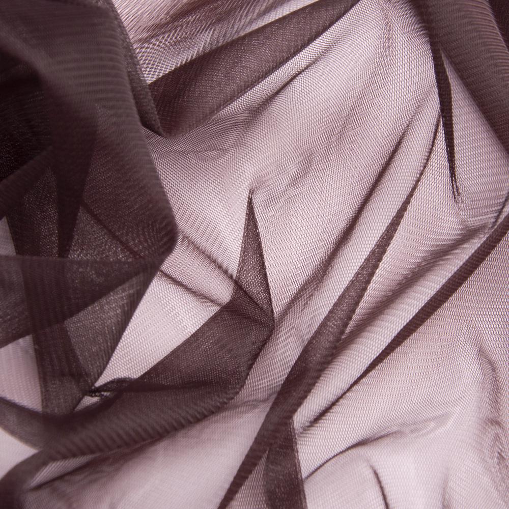 Тканина фатин №72/F євро 3,0 м Темний шоколад (23691) - фото 3 Тканина фатин №72/F євро 3,0 м Темний шоколад (23691) - фото 3