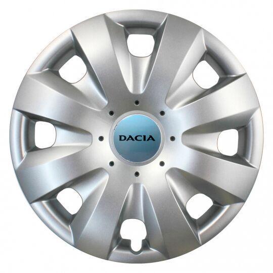 Автомобильные колпаки SKS 321 R15 с логотипом Dacia 4 шт. Серебристый Автомобильные колпаки SKS 321 R15 с логотипом Dacia 4 шт. Серебристый