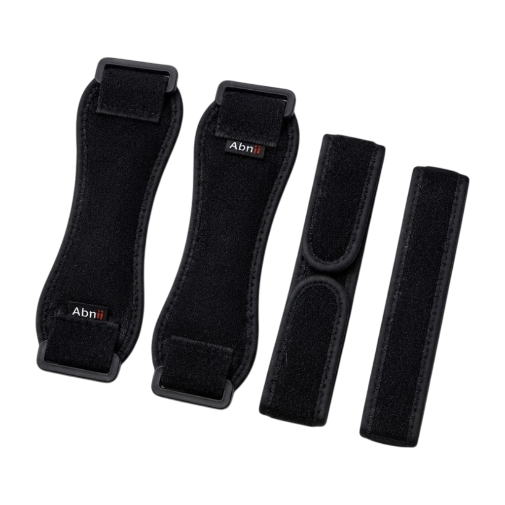 Комплект фіксаторів пателярних для колін Abnii Patella Tendon Knee Strap 2 шт. (36268775) Комплект фіксаторів пателярних для колін Abnii Patella Tendon Knee Strap 2 шт. (36268775)
