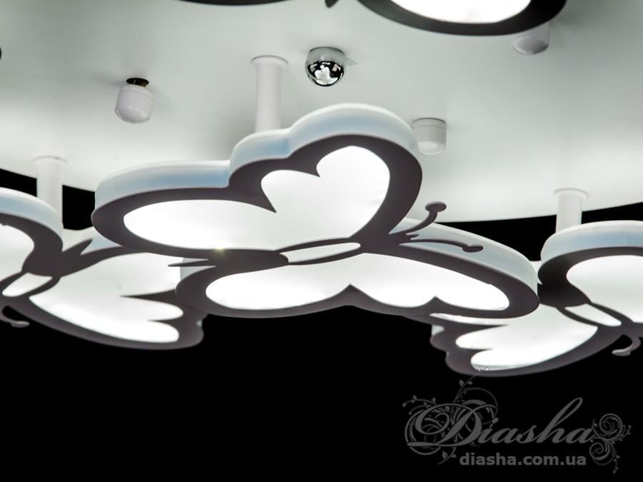 Люстра стельова світлодіодна 95W Білий (8067/5+1WH) - фото 5 Люстра стельова світлодіодна 95W Білий (8067/5+1WH) - фото 5