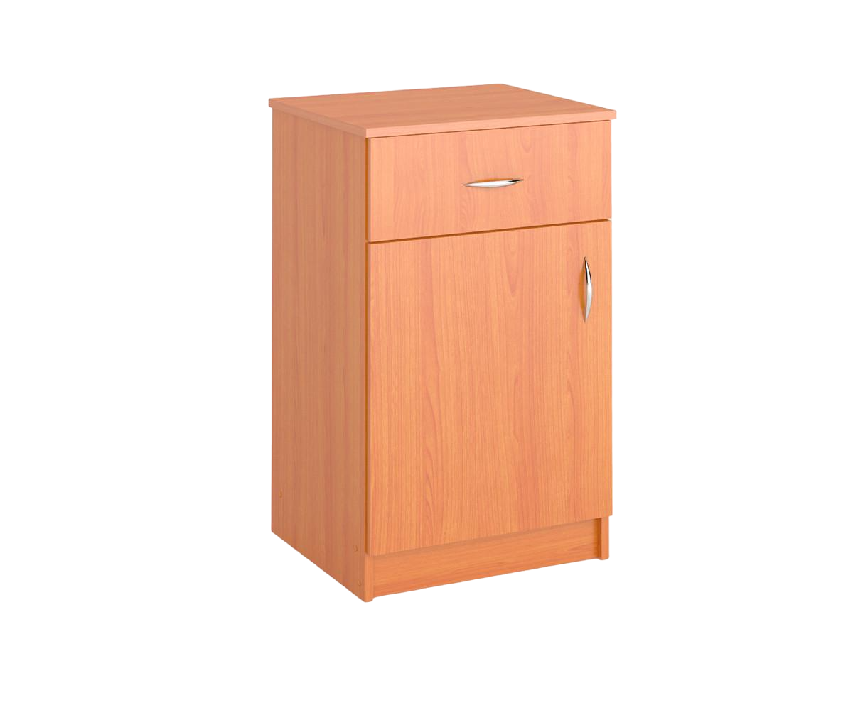 Тумба офісна Goydalka з шухлядою та дверцятами ЛДСП/Кромка ПВХ Бук (6Т31) Тумба офісна Goydalka з шухлядою та дверцятами ЛДСП/Кромка ПВХ Бук (6Т31)