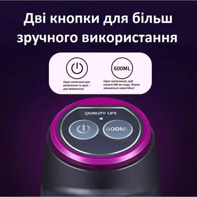 Помпа для воды аккумуляторная 1200 мА/ч Черный - фото 7 Помпа для воды аккумуляторная 1200 мА/ч Черный - фото 7