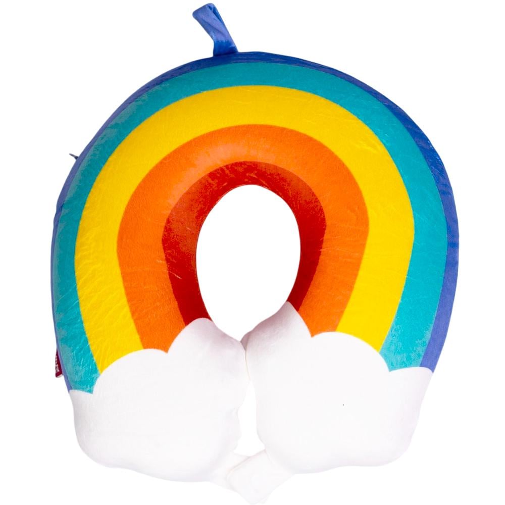 Подушка для шеи Rainbow U-образная Синий (HP-56-13BL)