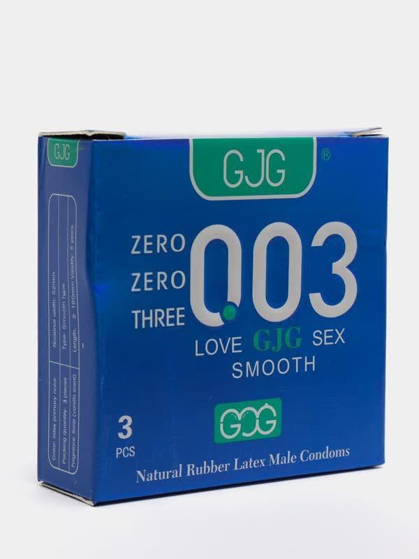 Презервативы GJG 003 ультратонкие со смазкой 3 шт. Blue (31110952) Презервативы GJG 003 ультратонкие со смазкой 3 шт. Blue (31110952)
