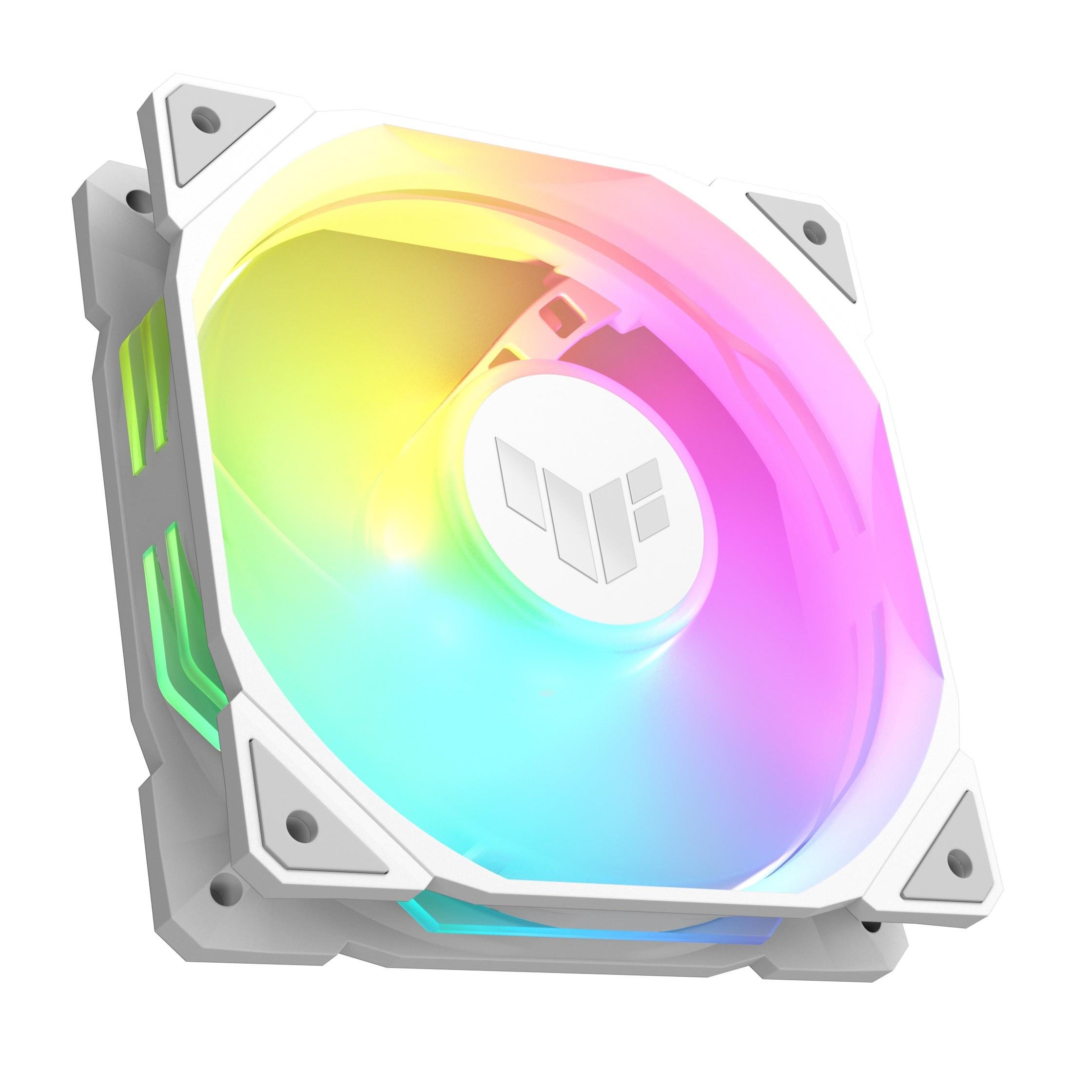 Вентилятор для корпуса Asus TUF Gaming TR120 ARGB 120 мм White (90DA0093-B09000) Вентилятор для корпуса Asus TUF Gaming TR120 ARGB 120 мм White (90DA0093-B09000)