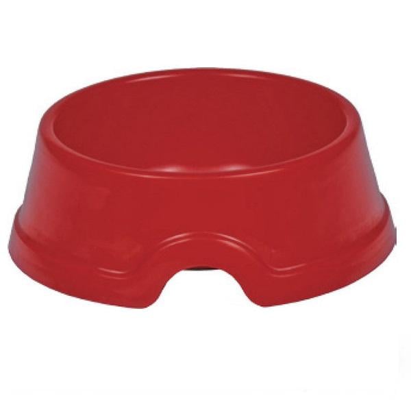 Миска для котів та собак Природа Класик №1 пластикова 300 мл Червоний (4820157404546)