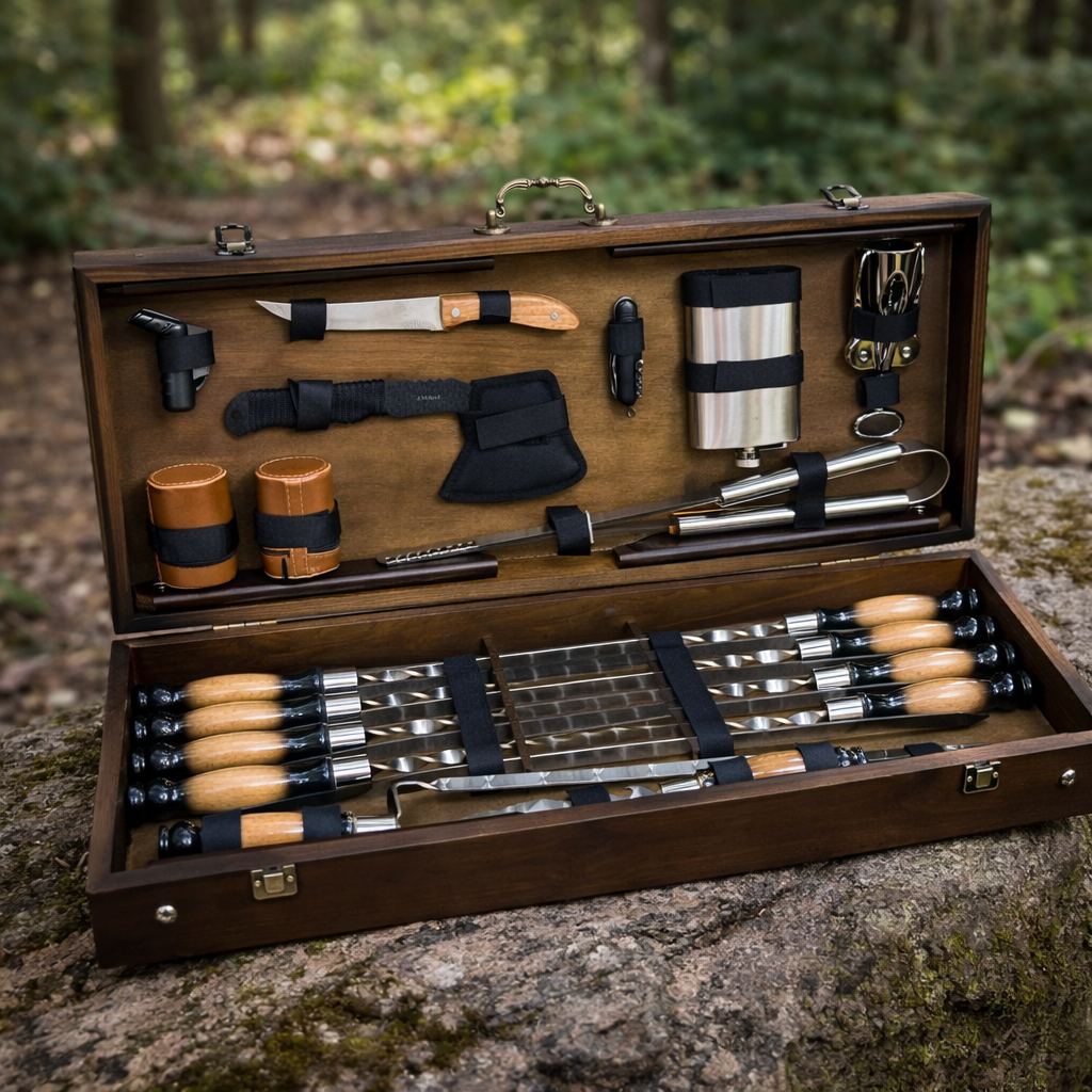 Подарунковий набір Jooki Отаман кейс-столик Темний (10201)