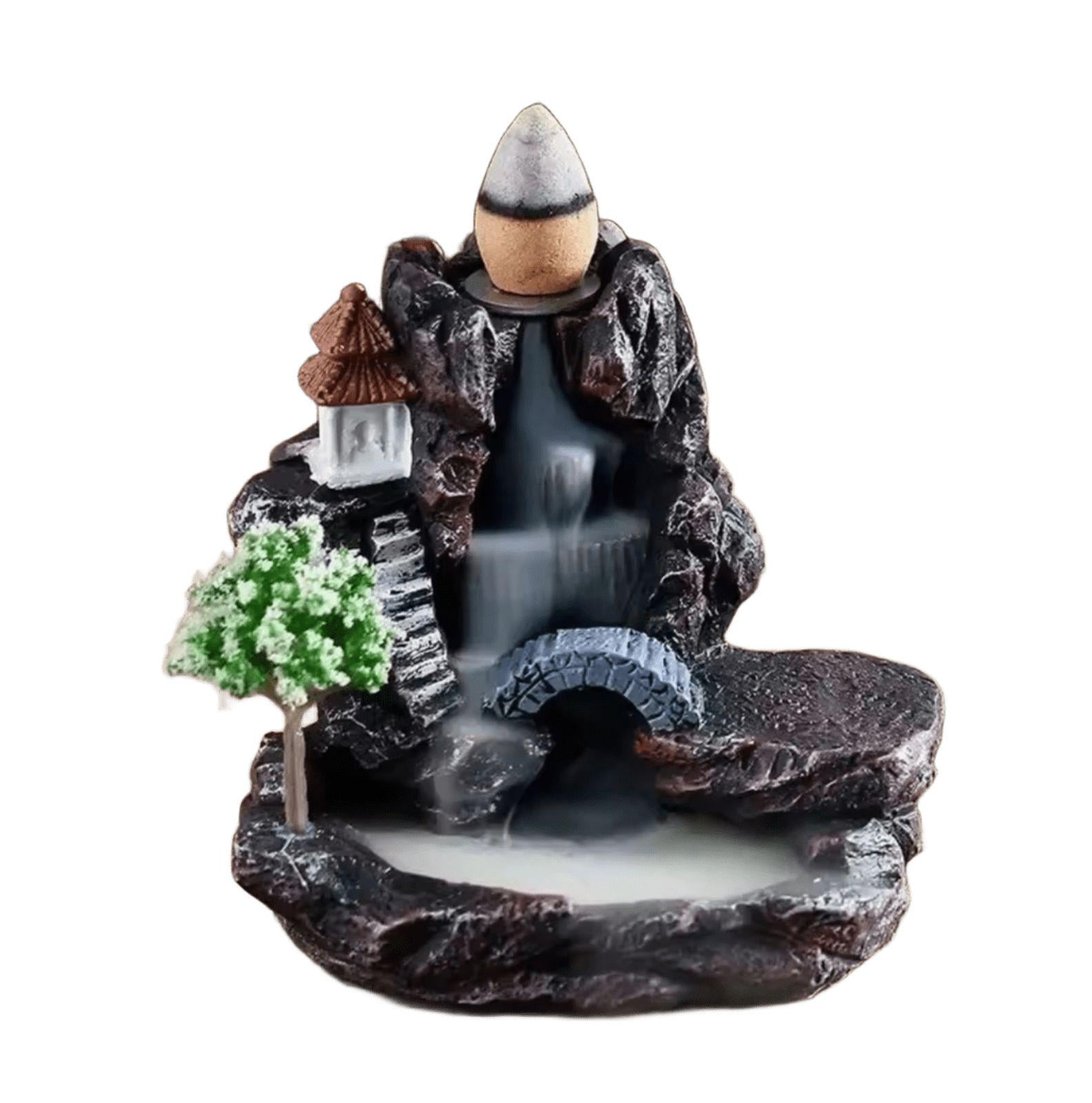 Підставка керамічна для пахощів Водоспад у горах рідкий дим