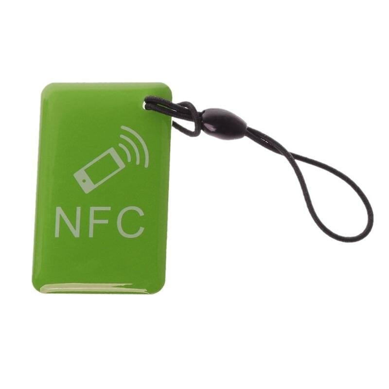 NFC мітка брелок Primo NTAG213 Green (1522980851)