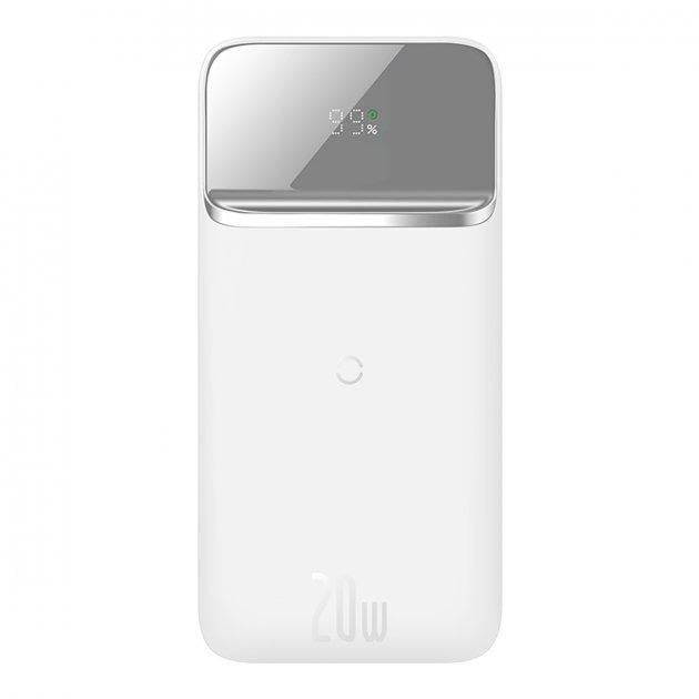 Повербанк Baseus Wireless Charger Magnetic 20W 10000 mAh White (PPMT-02)