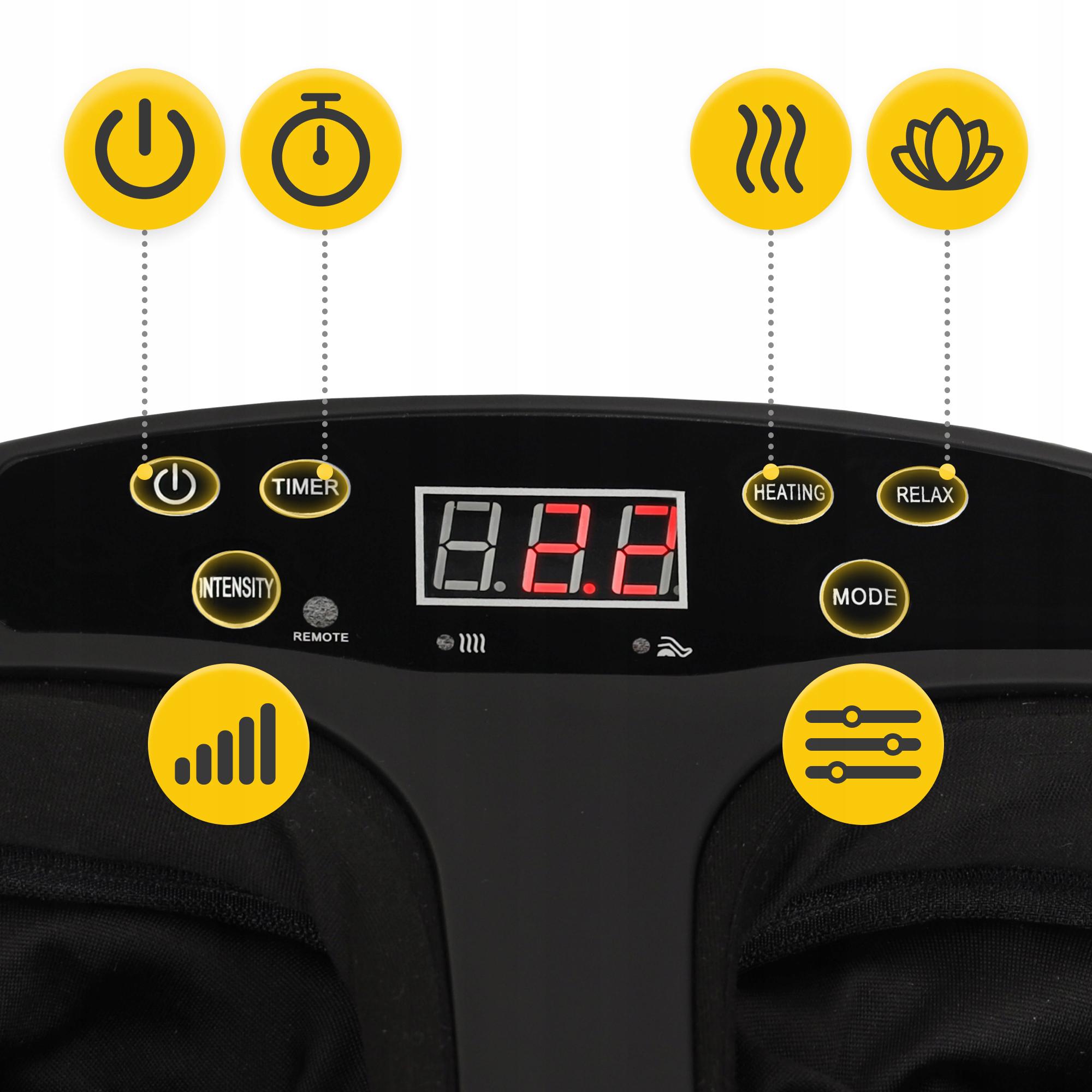 Масажер для стоп 4fizjo Premium багатофункціональний з підігрівом Black (P-5905973403498) - фото 8 Масажер для стоп 4fizjo Premium багатофункціональний з підігрівом Black (P-5905973403498) - фото 8