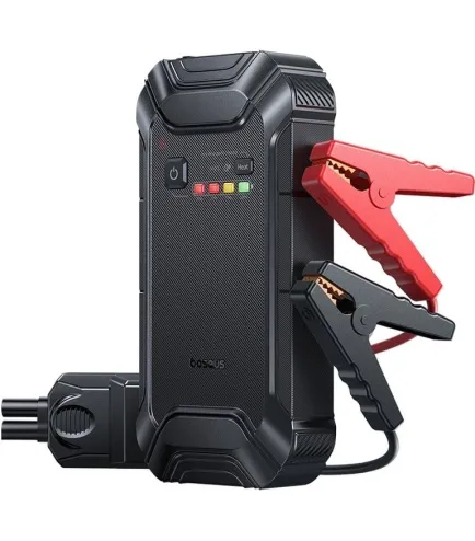 Пуско-зарядное устройство автомобильное BASEUS PrimeTrip VJ1 Jump Starter 5000A 12000mAh C0119400 Black Пуско-зарядное устройство автомобильное BASEUS PrimeTrip VJ1 Jump Starter 5000A 12000mAh C0119400 Black