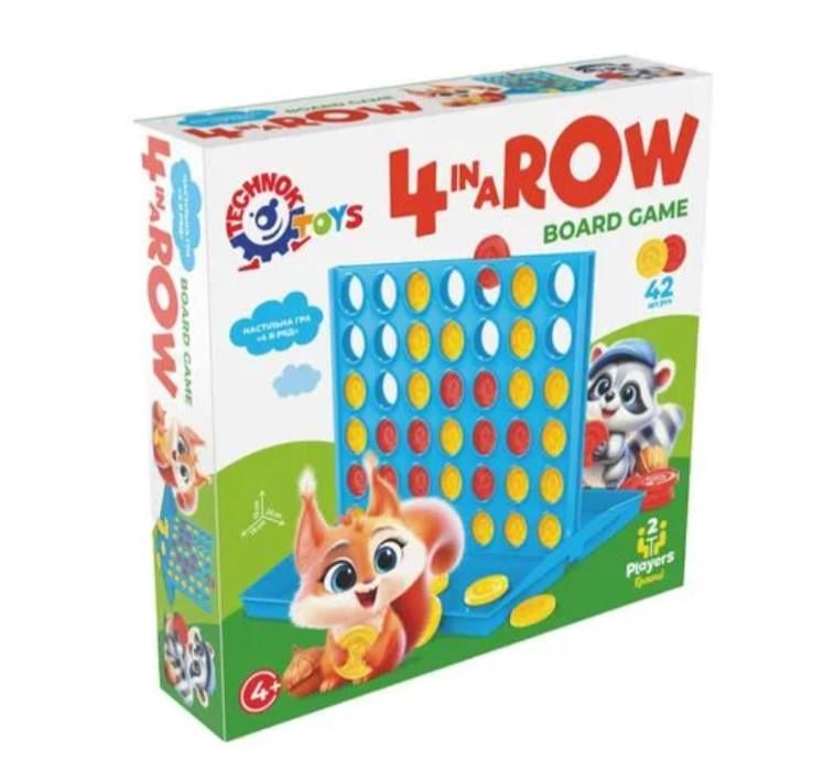 Настольная игра Четыре в ряд для двух игроков
