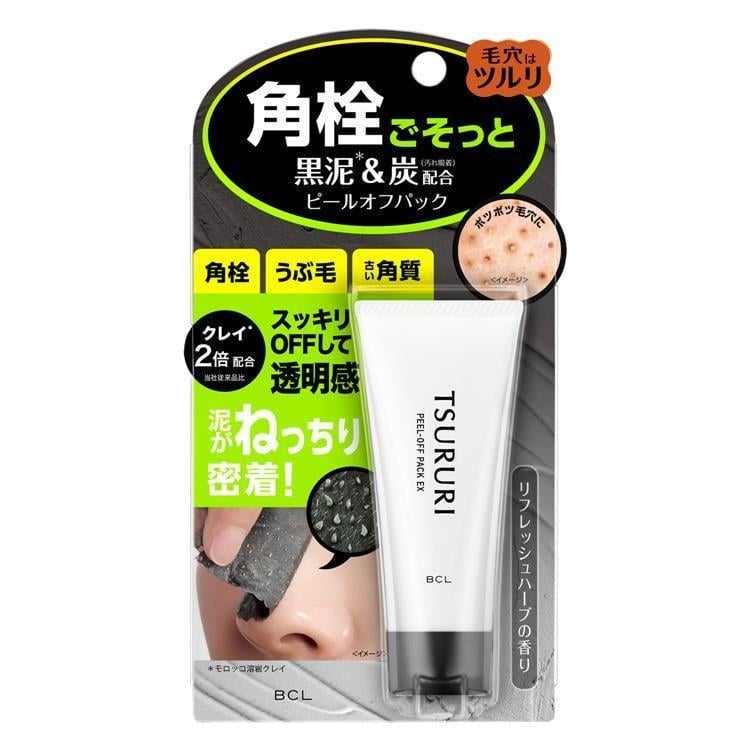 Маска-пленка для очистки черных точек и угрей BCL TSURURI Peel-Off Pack EX 40 г