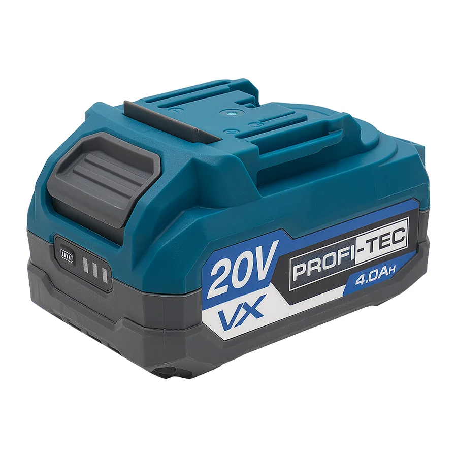 Батарея для інструментів PROFI-TEC PT2040VX 20 В/4 Aг (007021) Батарея для інструментів PROFI-TEC PT2040VX 20 В/4 Aг (007021)