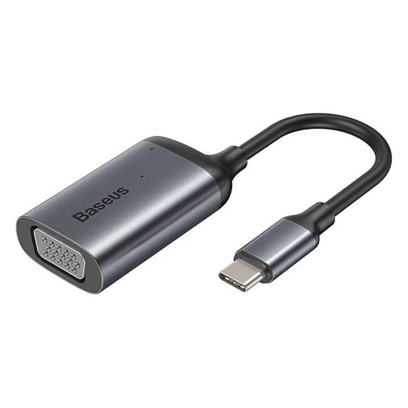 USB-хаб Baseus Enjoyment Series Type-C to VGA PD HUB Convertor CAHUB-O0G Серый