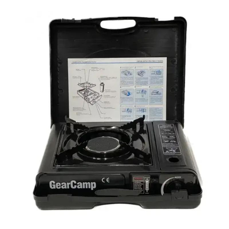 Газовая плита GearCamp с керамическим нагревателем 2 штуцера (22935952)