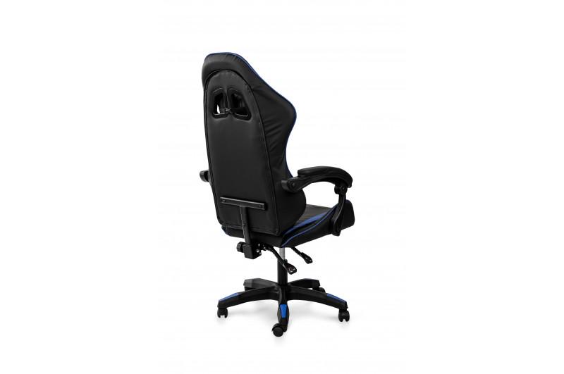 Крісло геймерське Comfort Line Slim Чорний/Синій (SLMBB-124132) - фото 4 Крісло геймерське Comfort Line Slim Чорний/Синій (SLMBB-124132) - фото 4