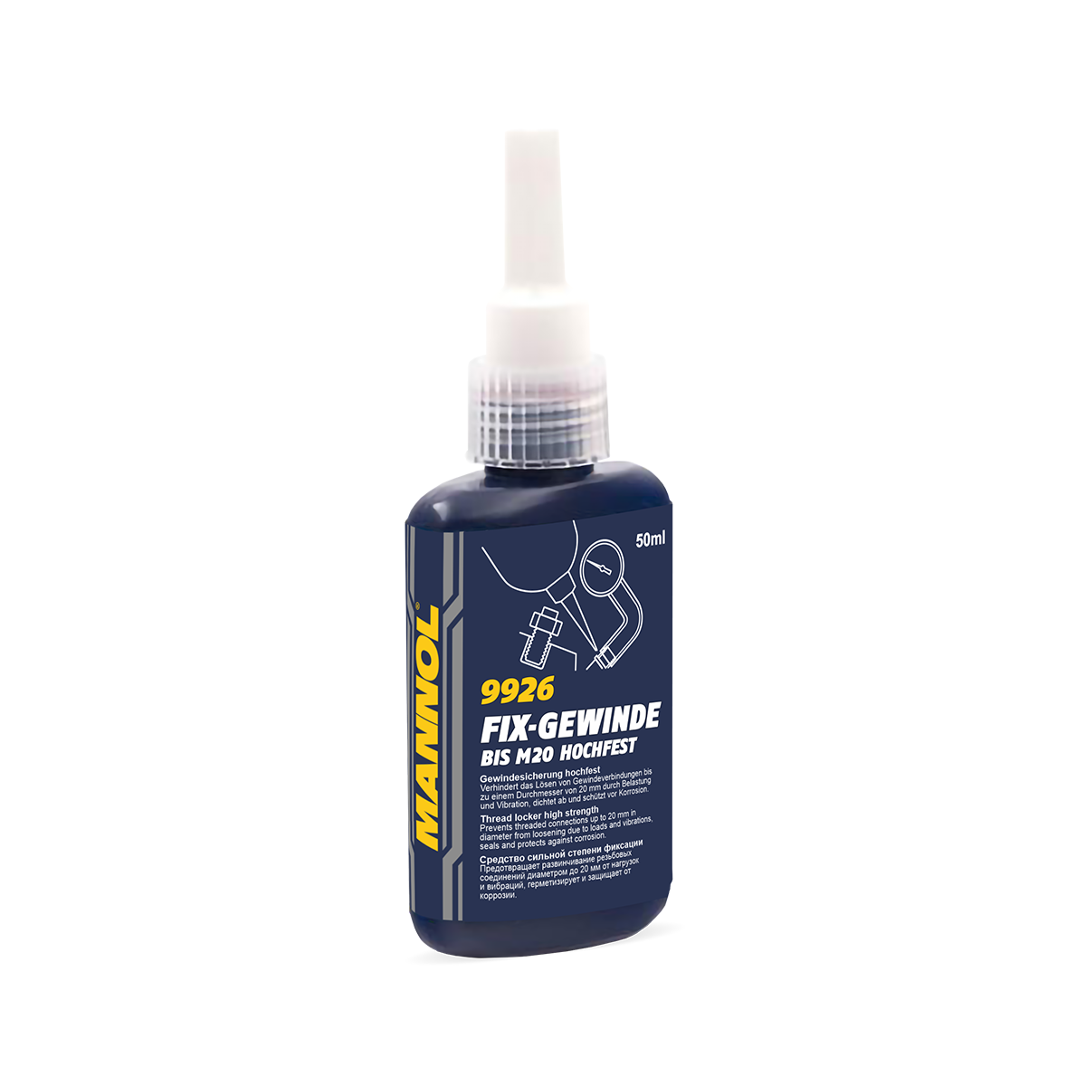 Фиксатор резьбы Mannol 9926 FIX-GEWINDE HOCHFEST 50 мл (1137353751)