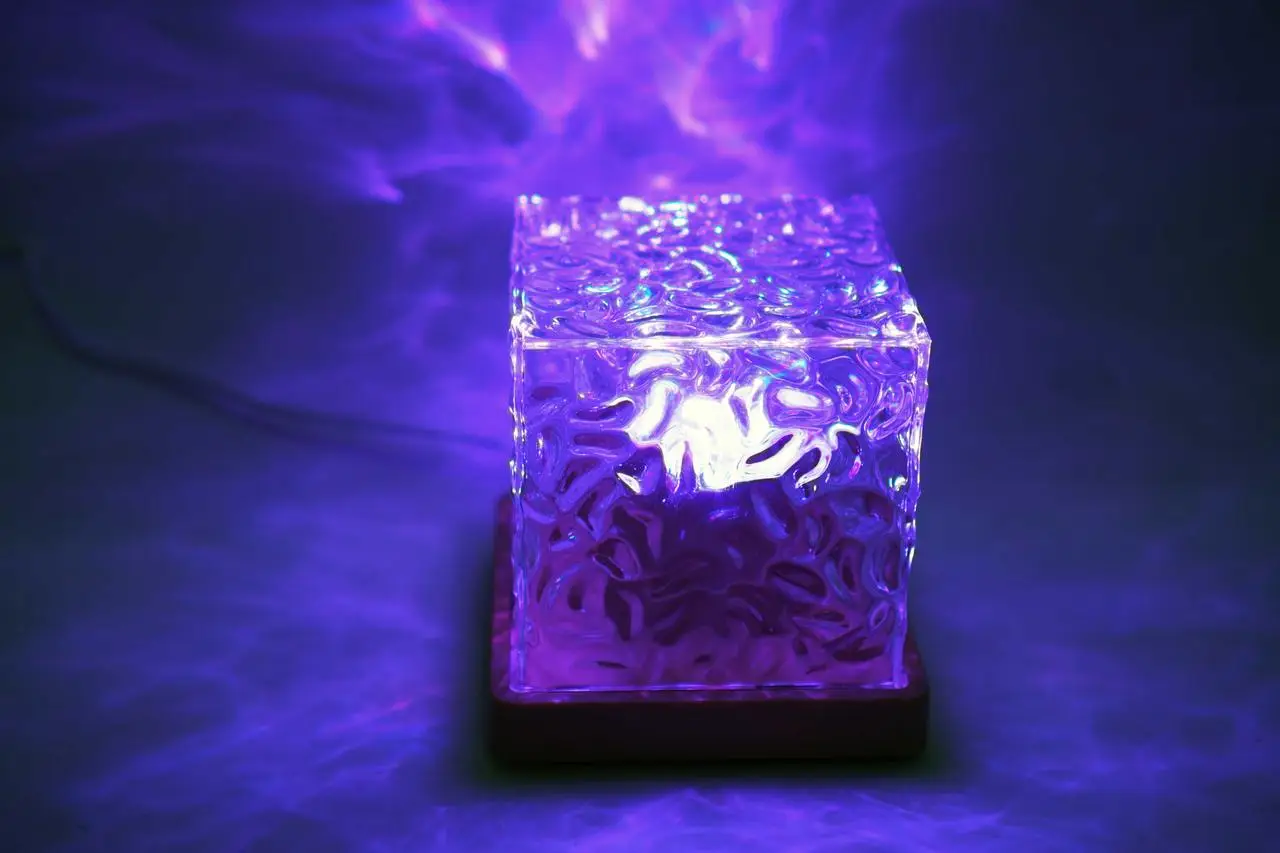 Настільний нічник проєктор з пультом RGB (21297204) - фото 8