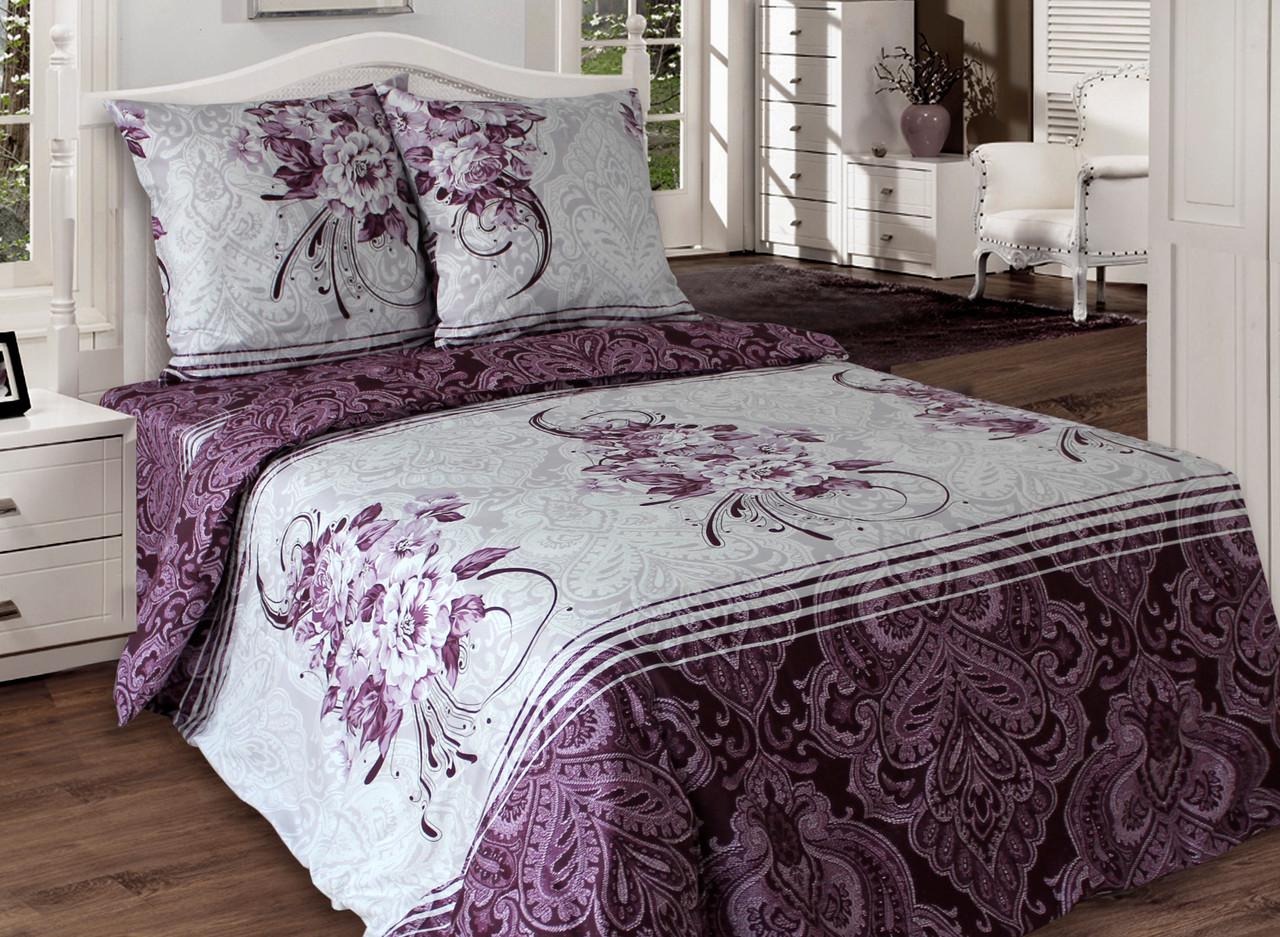 Простынь на резинке Вилена Маркиза бязь 160х200 см/25 см