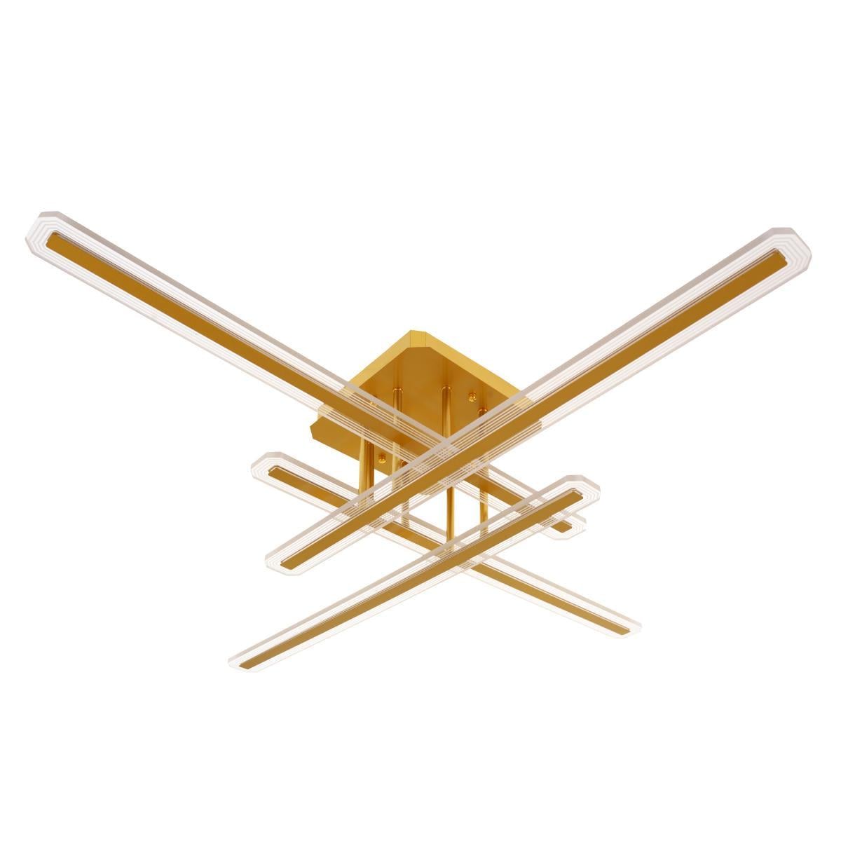 Люстра светодиодная Brille BR-01 664C/4 LED 80 W G