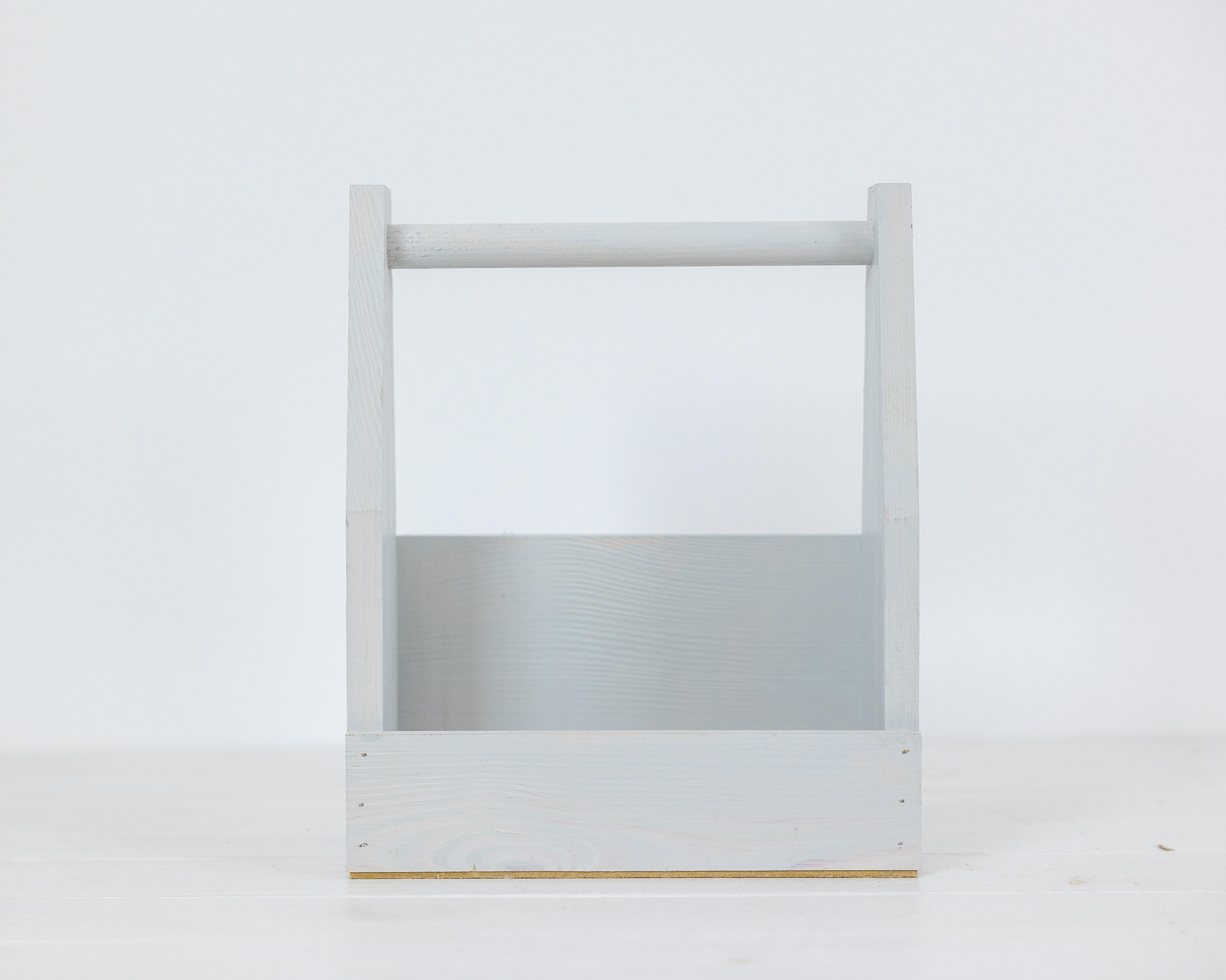 Ящик подарунковий дерев'яний Turbota box Світло-сірий (0002128) - фото 3