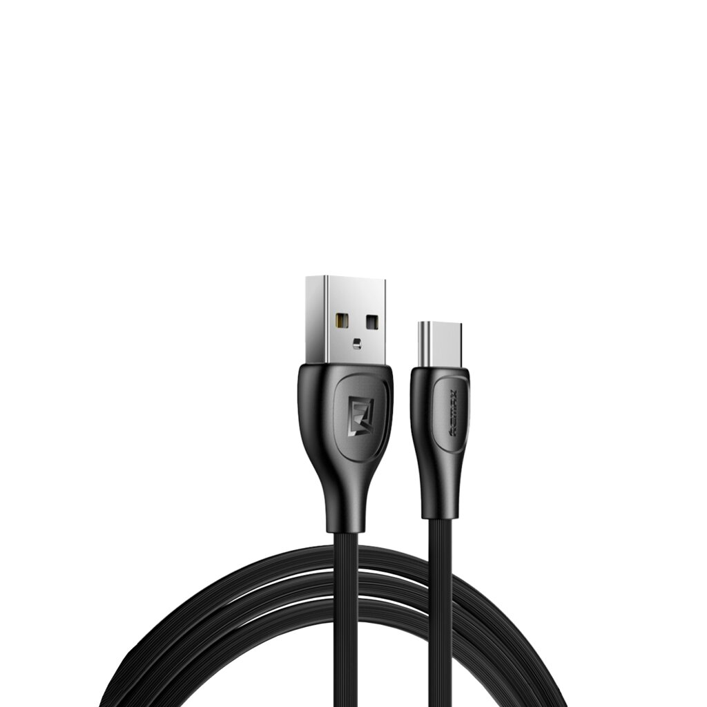 Кабель Remax Lesu Pro USB 2.0 to Type-C 2,1A 480 Mbps 1 м Черный (RC-160a-b)