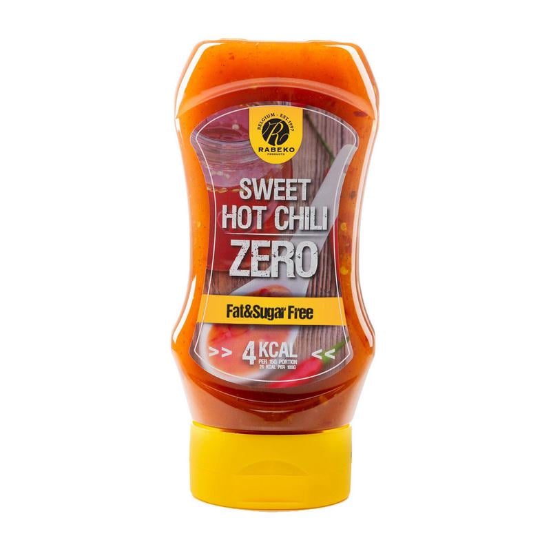Соус пониженной калорийности с подсластителем Rabeko Zero Sauce 350 мл Сладкий острый чили