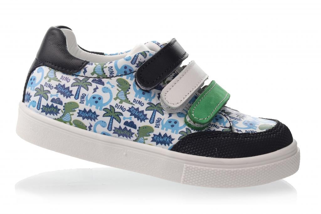 Кроссовки кожаные для мальчиков Topitop на трех липучках 2810 р. 26