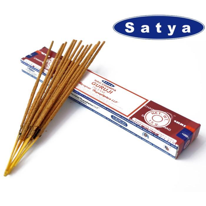 Аромапалочки Satya Guruji Драгоценный учитель 15 г - фото 3 Аромапалочки Satya Guruji Драгоценный учитель 15 г - фото 3