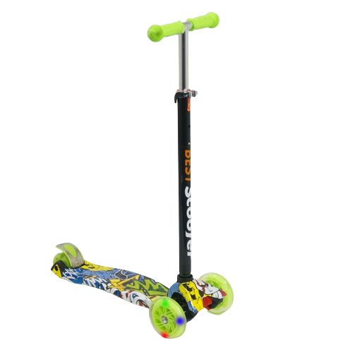 Самокат детский Scooter Maxi Style Draft LG (2T1047)