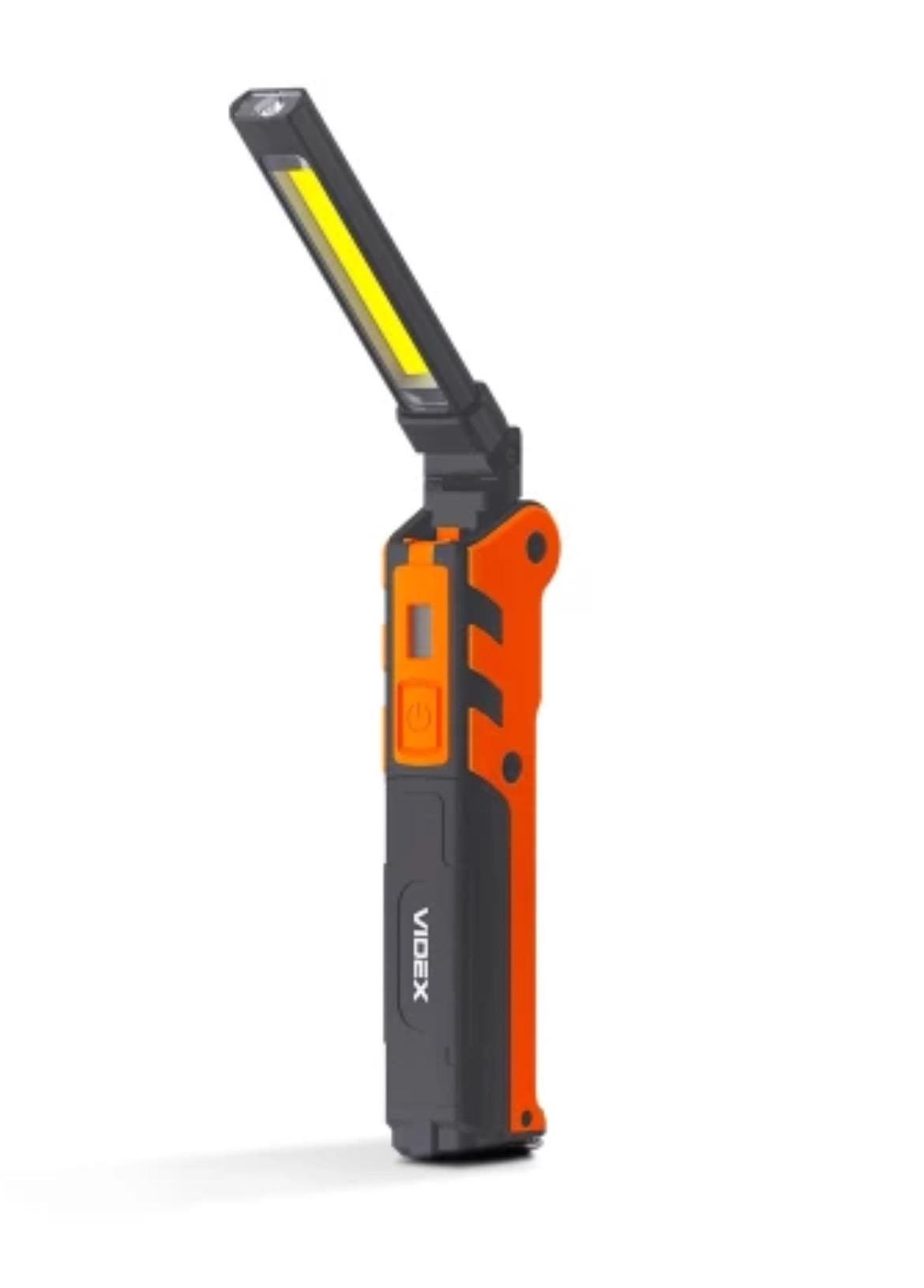 Ліхтар портативний багатофункціональний Videx VLF-M044UV 400 Lm 4000 K Чорний (meg044UV)