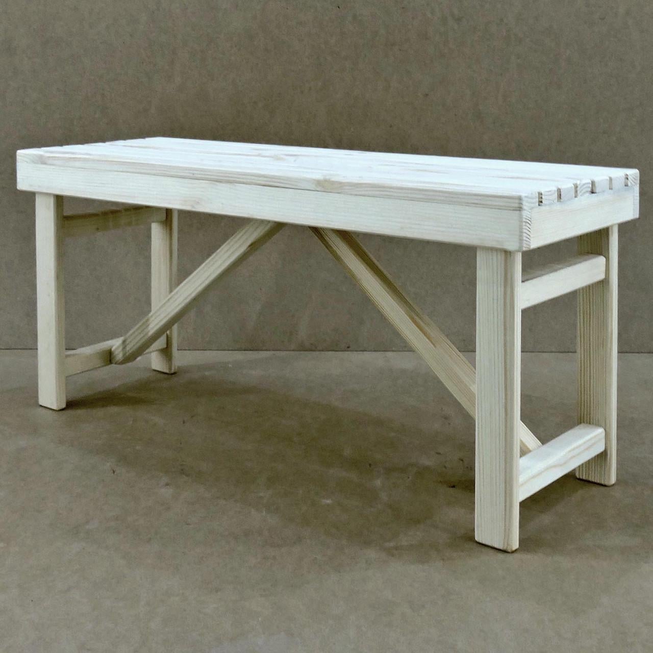 Стульчик из дерева Тилигул 90х30х45 см Бланже (ТАБ-303601)