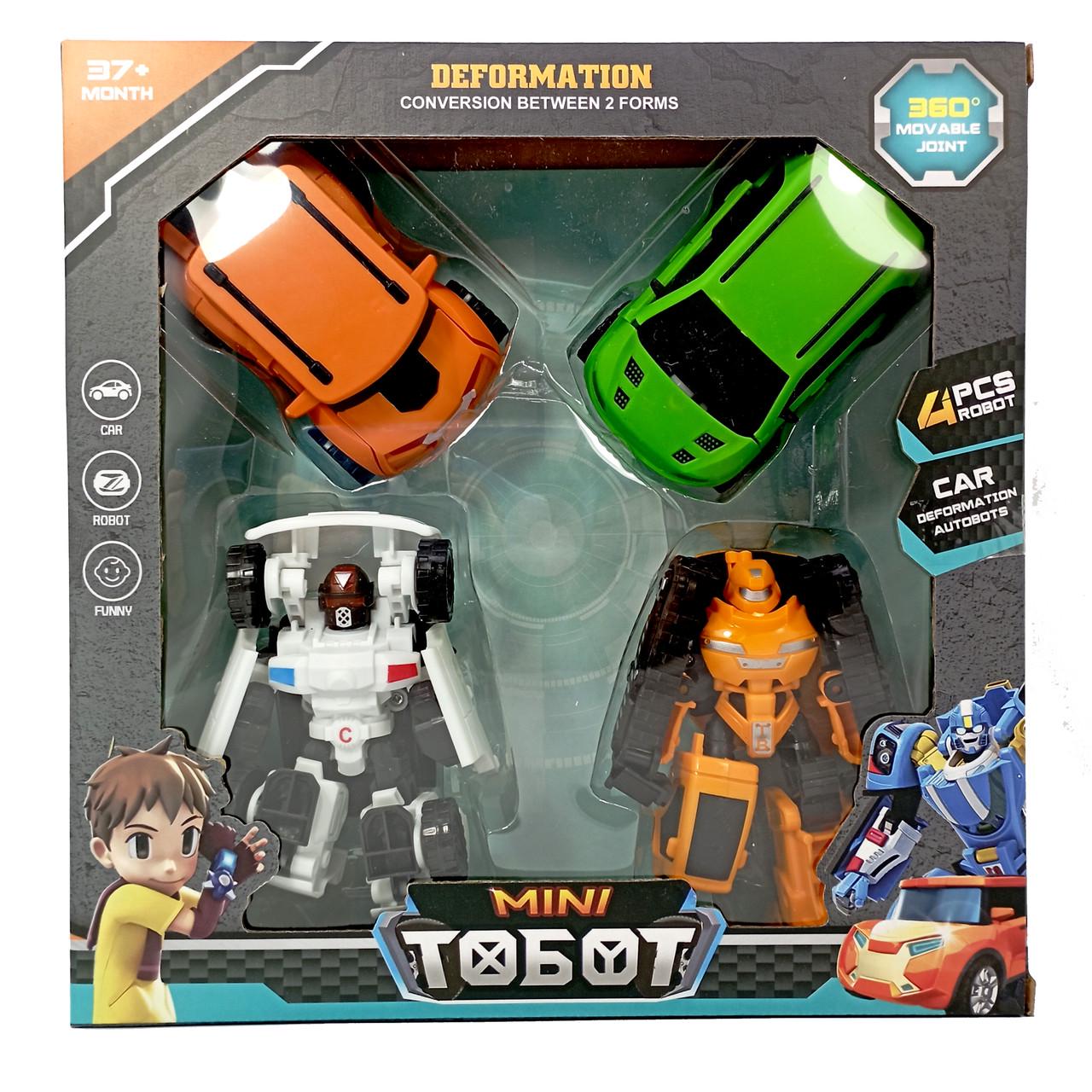 Ігровий набір роботів Tobots 4 шт. (T666А)
