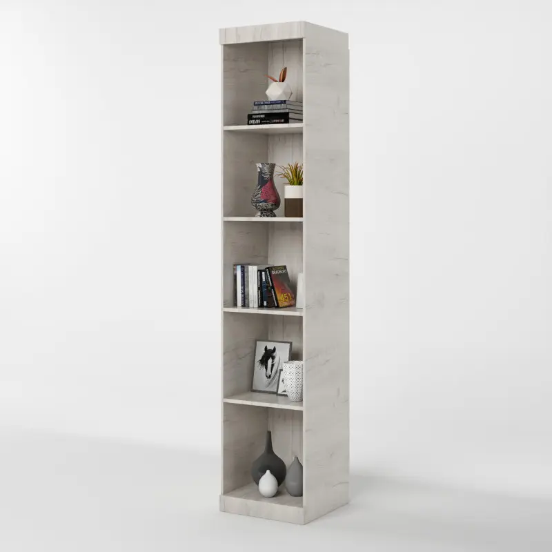 Шафа-пенал відкрита Соната Дуб крафт білий (26760492) - фото 2 Шафа-пенал відкрита Соната Дуб крафт білий (26760492) - фото 2