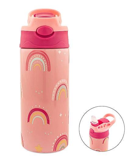 Термос-поильник детский с трубочкой Rainbow 350 мл (30163) - фото 5 Термос-поильник детский с трубочкой Rainbow 350 мл (30163) - фото 5