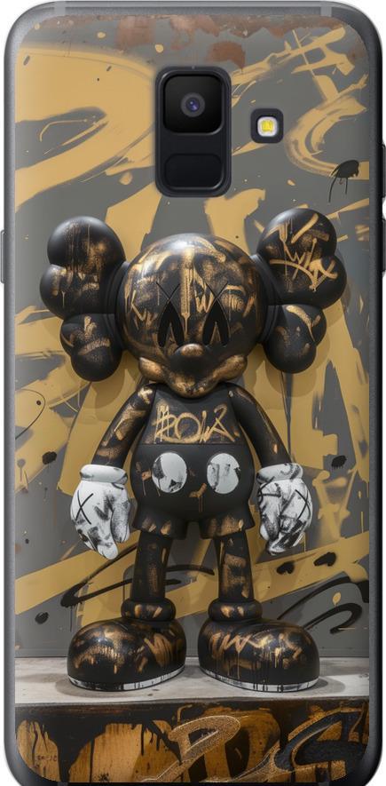 Чехол на Samsung Galaxy A6 2018 Bronze kaws (6097t-1480-42517)