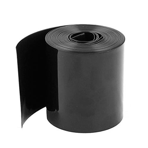 Трубка термоусадочная ПВХ 150x0,15 мм 1 м Черный