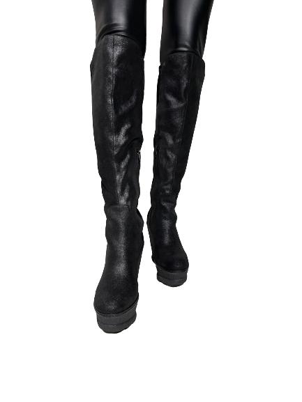 Сапоги женские Guess 450W р. 37 Черный