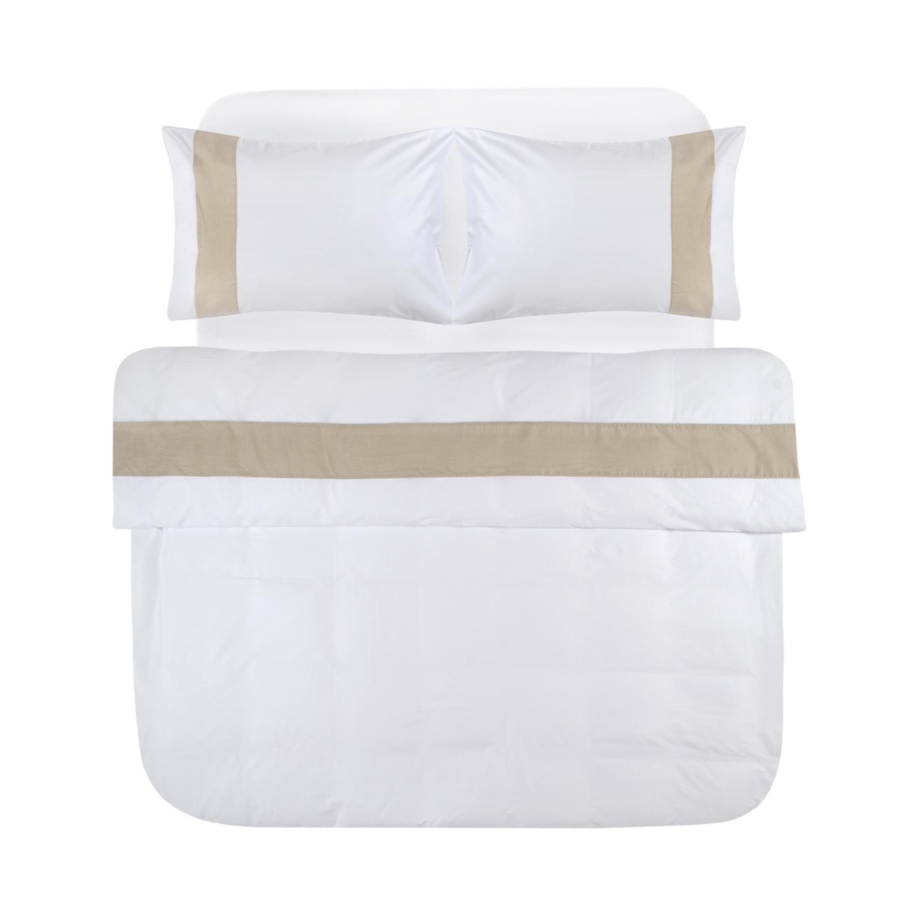 Підковдра з наволочками Penelope Luciano beyaz 240х220/50х70 см 2 шт. Білий (28584489)