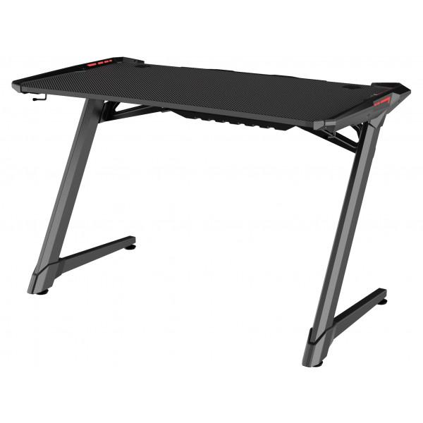 Комп'ютерний стіл Sandberg Fighter Gaming Desk 2 LED Black (640-93) - фото 1