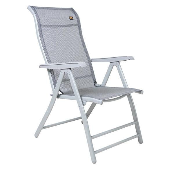 Стул туристический раскладной Комфорт для дачи/сада/кемпинга 3 положения прочный (HX-12bwhite) Стул туристический раскладной Комфорт для дачи/сада/кемпинга 3 положения прочный (HX-12bwhite)