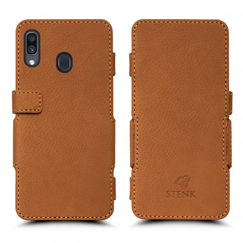 Чехол книжка Stenk Prime для Samsung Galaxy A30 Camel (62625)