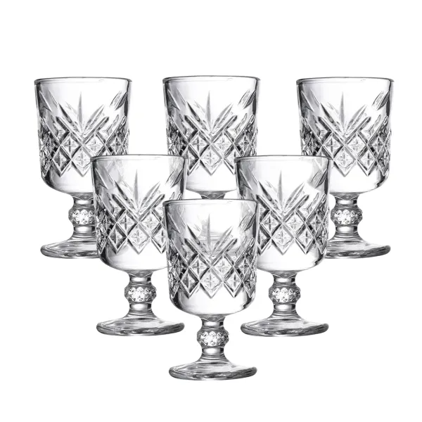 Набор рюмок для крепких напитков Lirmartur 6 шт. по 60 мл Прозрачный Набор рюмок для крепких напитков Lirmartur 6 шт. по 60 мл Прозрачный