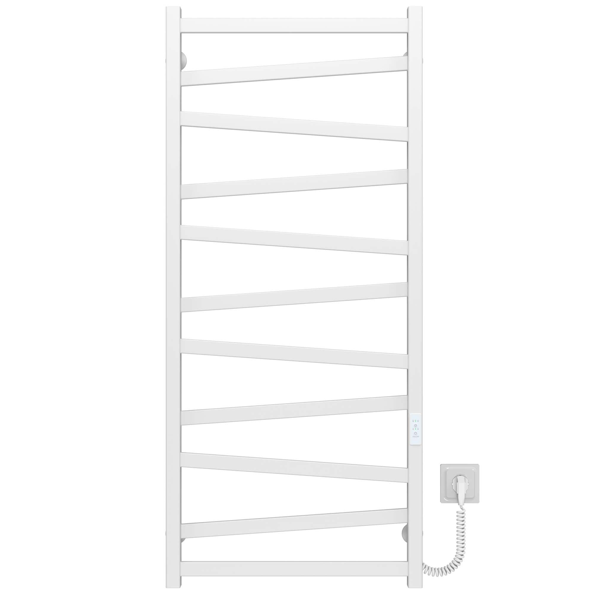 Рушникосушарка електрична Deffi Alpha П11 WD04 праве підключення нержавіюча сталь 500х1200 мм Білий (A.AL.120.50.11.E.W.R.4)