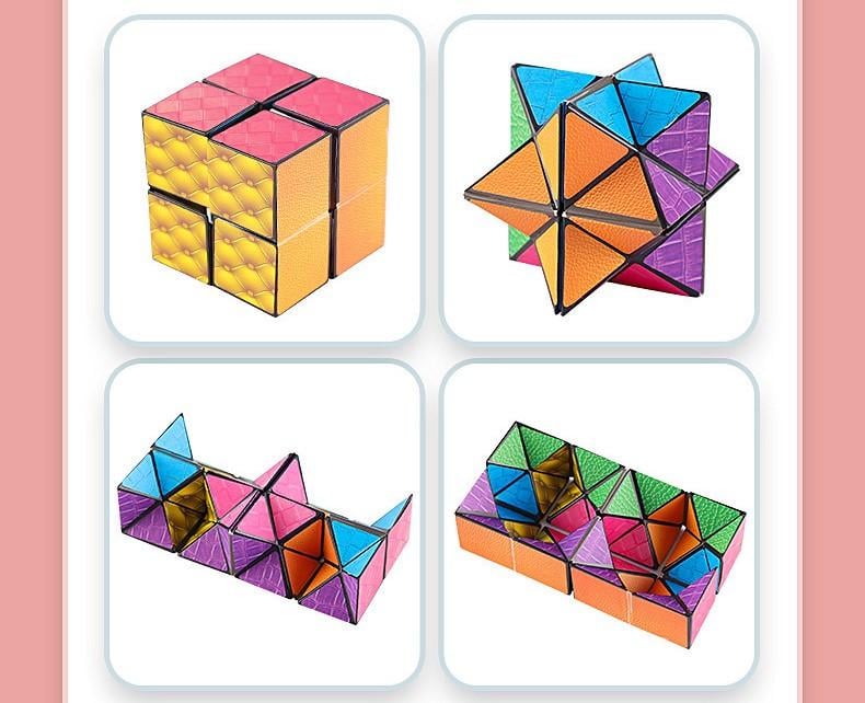 Головоломка QiYi MofangGe Shape Shifting Strip QY3105 Моравская звезда (136862) - фото 5 Головоломка QiYi MofangGe Shape Shifting Strip QY3105 Моравская звезда (136862) - фото 5