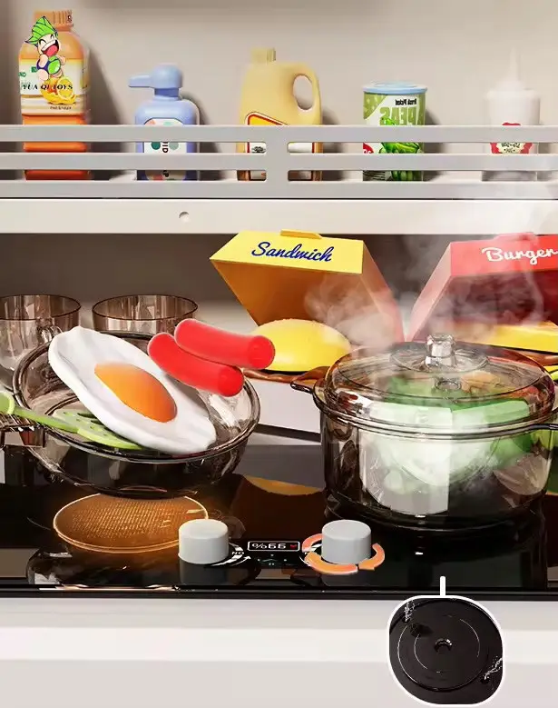 Детская кухня TK Group 928B с водой/паром/светом/звуком 68 предметов Красный (2705727710) - фото 4 Детская кухня TK Group 928B с водой/паром/светом/звуком 68 предметов Красный (2705727710) - фото 4