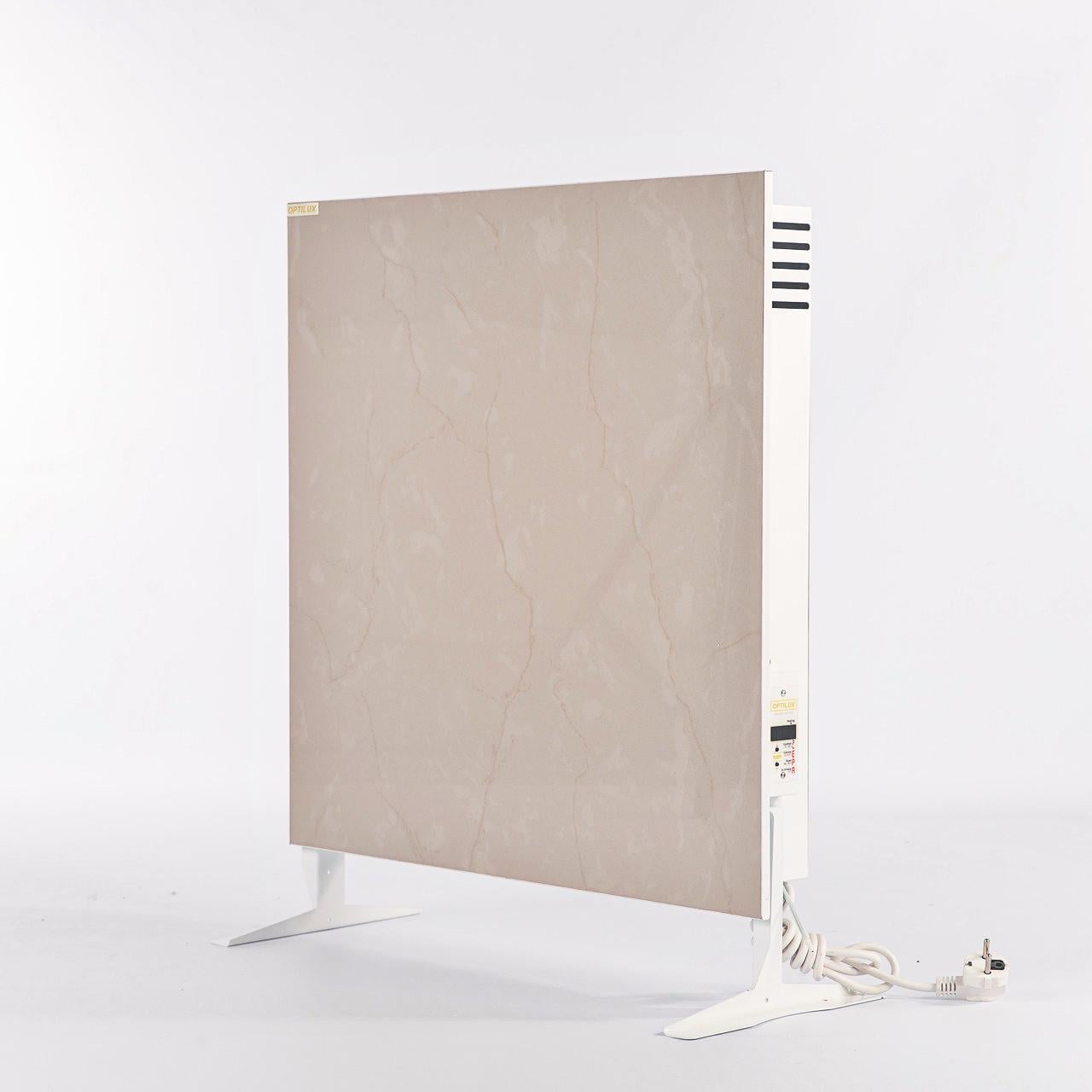 Обогреватель керамический Optilux РК1400НВ 600х600х85 мм Кремовый (13462157)